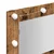 Ormar s ogledalom i LED-om Staro drvo 90x31,5x62 cm