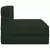 Sofa na razvlačenje Tamnozelena 70 x 80 x 60 cm Tkanina
