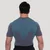 GymBeam OG1 Seamless T-shirt Grey/Blue