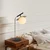 Opviq Stona lampa, Crna