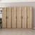 Hanah Home Garderober Kale-7630, 270x210x52 cm, Braon