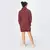 Cosmic Dress, Maroon - M