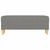 Vidaxl Klop temno siva 100x35x41 cm blago