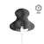 SuperLove Triple Licking Tongue Vibrator Black