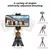 K&F Mini Tripod with Bluetooth Control