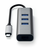 SATECHI Aluminium Type-C Hub (3x USB 3.0,Ethernet) - Space Grey