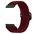 BStrap Braid Nylon pašček za Garmin Vivoactive 3, red black