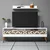 Hanah home TV Komoda Line Bela