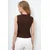 Trend Alacati Stili Ženska bluza Alc-X14113, Smeđa