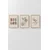 Wallity Slika 3Dartsoho26, 3 dela, 33 x 48 cm