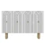 Hanah Home Konzolni sto Woise Bohem KM120, 120x75x29.6 cm, Beli