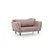 Atelier del Sofa Dvosed na razvlačenje Vino 150x85x60cm Krem