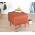 Atelier del Sofa Tabure 43x43x43cm, Narandžasto