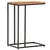Vidaxl Stranska mizica 35x45x65 cm trden palisander