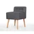 Atelier del Sofa Tabure Sivo