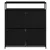 Ormar za cipele Crni hrast 100 x 34 x 112 cm Konstruirano drvo
