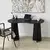 Hanah Home Radni sto Infini, 120 x 75 x 60 cm, Crni