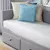 HEMNES Okvir dnevnog kreveta s 3 fioke, siva, 80x200 cm