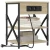 Noćni ormar Sonoma hrast 41 x 31 x 51 cm Konstruirano drvo