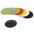 Set 7 diamantnih brusnih velcro diskov 100mm M14 za kotne brusilnike