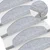 Prostirke za stepenice 20 kom 65x24x4 cm svijetlo sive poluokrugle velike