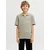 Jack & Jones Junior Majica temno bež/bela