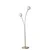 Aberto Design Podna lampa Rose 2 Li, 165 cm, E27, Zlatne boje