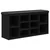 Klupa za cipele crna 102 x 32 x 50 cm od konstruiranog drva