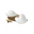 Brandani Set skledica na podstavku 21x12cm/srce/porcelan, les