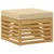 Set vanjskih sofa s jastukom 4 pcs Bijela i bež Poliester