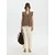 SELECTED Bluza SLFViva temno rjava