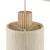 Brilliant - Luster na lanku ARLO 3xE27/20W/230V O 40 cm krem