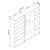 Hanah Home Ormar Noah-8460, 225x210x35 cm, Beli