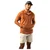 Moški pulover Bauer LTWHT Stripe Hoodie Brick S
