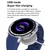 DTNO.1 Smart sat DT Watch X, Plavi (plava silikonska i crna kožna narukvica)