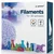 Gembird PETG Filament za 3D stampac 1.75mm, kotur 1KG Crna | 3DP-PETG1.75-01-BK