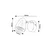 Rabalux Zidna lampa Perico, GU10 1x5W, Bela