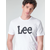 Lee  Majice s kratkimi rokavi LOGO TEE SHIRT  Bela