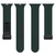 Techsuit - Zamjenski remen - Apple Watch 1 / 2 / 3 / 4 / 5 / 6 / 7 / 8 / 9 / SE / SE 2 / Ultra / Ultra 2 (42 / 44 / 45 / 49mm) - Crna KP29285
