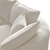 ATELIER DEL SOFA Ugaona garnitura Venedik Right White