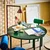 IKEA PS 2026 Sto, zelena, 96 cm