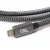 Data kabl Thunderbolt PD na Type C 40Gbps 240W 5K sivi 1m