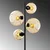Opviq Podna lampa Benek-20-15-14514, 35x35x165 cm, IP20, Crno-žuta