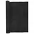 Balkonski zaslon crni 400 x 90 cm od poliratana