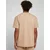 Heavy oversized union t-shirt beige color