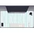 Decormat Podloga za pisalno mizo Zebra pattern 90x45 cm
