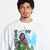Majice A BATHING APE Bape Graphic Relaxed Fit Ls Tee White L