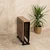 Sto sklopivi braon 65x140x75cm