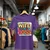 Camiseta Majica sa štampanim printom Cam 892, Ženska, Patlidžan