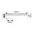 Rabalux LED lampa Bareg, 12W, 3000-4000K, 89cm, Crna